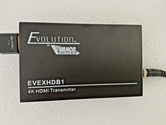 Evolution by Vanco Slim HDBaseT 4K Extender Transmitter & Receiver w/ IR Sensors