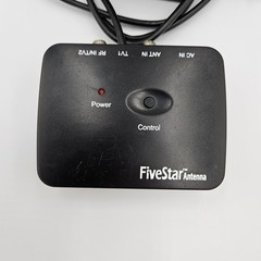 Five Star Antenna Replacement Control Box Power Supply and Remote Control TESTED