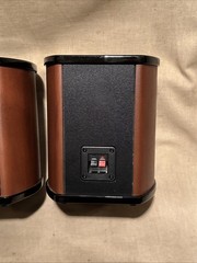 HiVi Swans Swan M-50W Bookshelf Left & Right Speaker Pair TESTED Loud Sounds