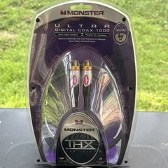 Monster Cable Ultra Fiber Optic 24k Gold THX 1000 Digital 4Ft Component NEW