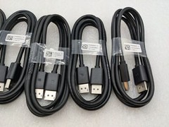 NEW Lot Of 5 – OEM Dell 6Ft Male – Male Display Port DP Video Cable w/ FREE S/H