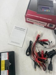 Thunder AC6 Dual Power RC Battery Balance Charger Discharger Black Mains
