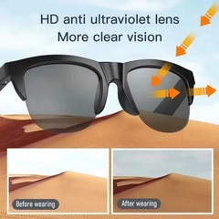 Smart Glasses,Polarized Sunglasses with Bluetooth Speaker Athletic/Outdoor NEW