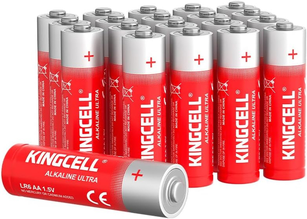 AAA Batteries 20 Count Pack, 1.5V Triple a Batteries with 10 Years Shelf Life, H