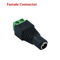 100Pcs 12V 5.5mm x 2.1mm DC Power Jack Connector 24V Socket for Security Camera