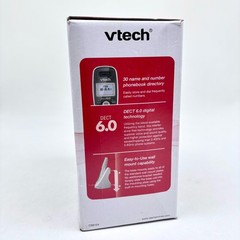 Vtech Dect 6.0 Digital Answering Phone System Model CS6124 – White Blue