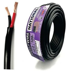 NATIONAL Wire & Cable – 12 AWG 2-Conductor Premium Copper Wire, 12AWG-2C 100 ft