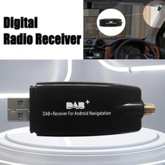 Car Digital DAB+ Audio Radio Receiver Tuner+Antenna USB Adapter for Android