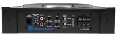 Rockville USS10 10″ 800w Slim Under-Seat Powered Car/Truck Subwoofer Sub+Amp Kit