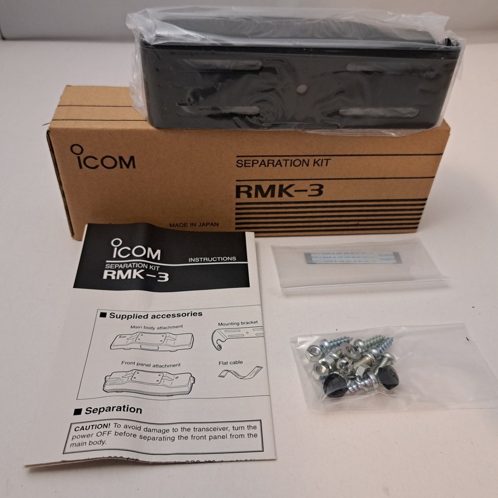 iCom RMK-3 Separation Kit Remote Mount Bracket New In Box