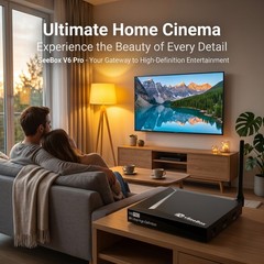 vSeeBox V6 Pro Smart TV Box Voice Remote Authorized Distributor Free Shipping