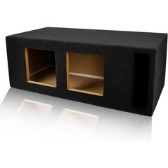 1.50 ft³ Ported Enclosure Box for Dual Kicker 8″ Solo-Baric L7 Square Subwoofers
