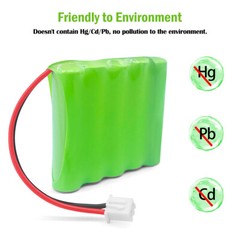 Home Alarm system 3507/6 6V 700mAh Ni-MH Battery for Hyper Skidding RC Stunt Toy