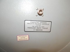 STODDART 93490-1 SPIRAL CONE ANTENNA 200 TO 1000 MC (PRH78)