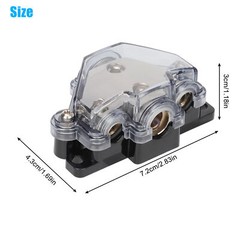 Durable Zinc Alloy Construction Distribution Block High Quality
