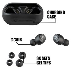JLAB GoAir Small Wireless Bluetooth Earbuds 20+ Hours Playtime Wireless Earphone