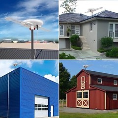 Omni-Directional 360° HDTV Antenna 4K 1080P 150 Mile Indoor/Outdoor/RV/Attic