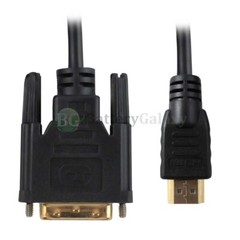 DVI-D to HDMI Cable Adapter Monitor Display Cable PC Laptop Projector Cord LOT