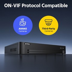 ANNKE 12MP 32CH NON-POE NVR IP Network Video Recorder For CCTV Security System