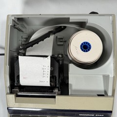 Monroe 3140 Vintage Desktop Adding Machine Calculator Printer Tested/Working