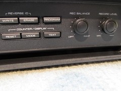 ESTATE* VINTAGE OPTIMUS DCT-2000 DIGITAL COMPACT CASSETTE TAPE DECK ~READ