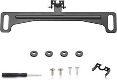 Universal Car Rear View Camera License Plate Bracket, Premium Backup Black