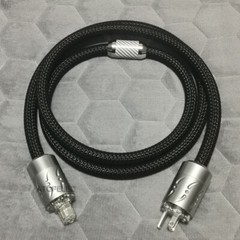1.5M-5M VIBORG Shielded 5N Multplex Hi-Fi Power Cable VP1501 Rhodium Plated Plug