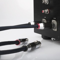 Pair 5N OCC Copper Silver Plated HIFI XLR Plug Audio Balance Interconnect Cable