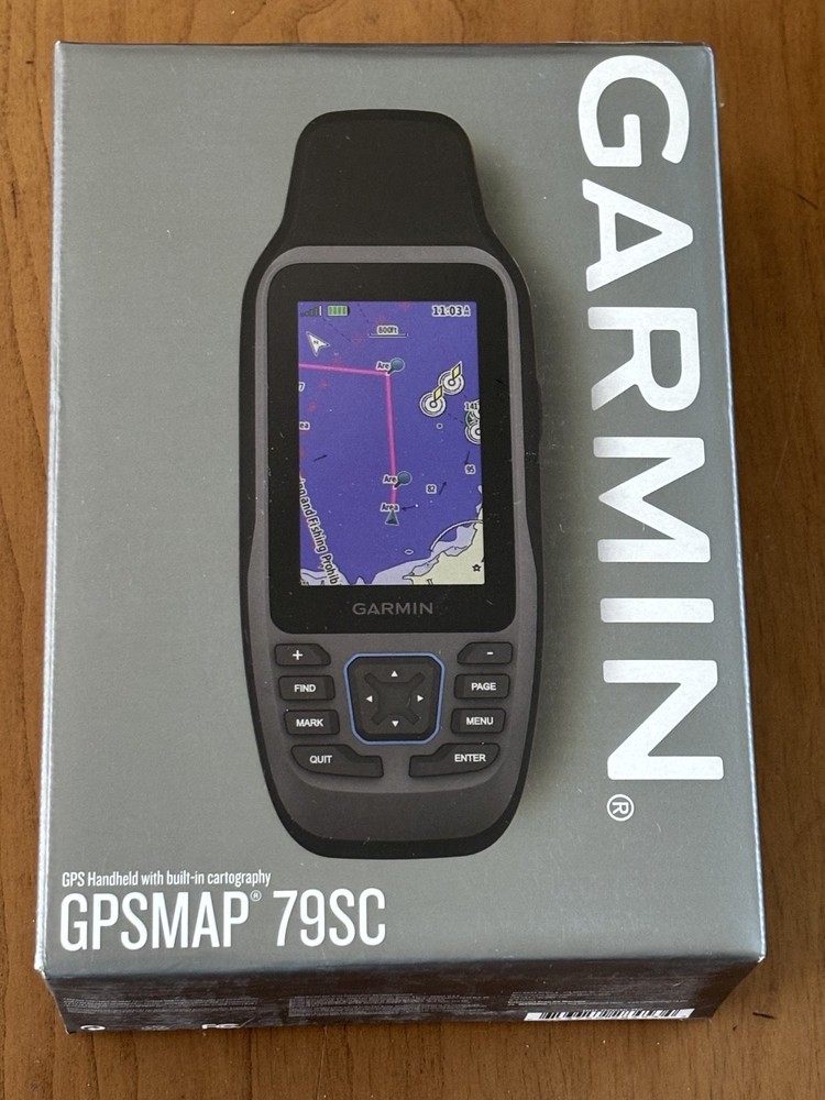 Garmin GPSMAP 79SC Marine Handheld GPS Unit 010-02635-02