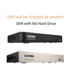 ZOSI 8CH H.265+ 5MP Lite DVR 1080P Outdoor CCTV Home Security Camera System Kit