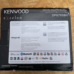 Kenwood Excelon DPX795BH HD Radio Bluetooth CD Player Android iPhone USB Aux 5v