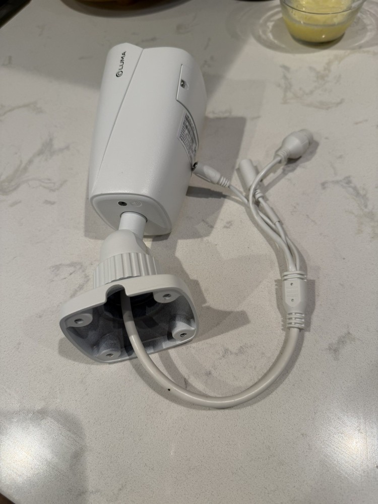 Luma LUM-820-IP-BFW 8MP IP Bullet Outdoor/Weatherproof Wired White