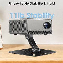 Universal Projector Wall Ceiling Mount 180°Rotation Tabletop Stand w/ 1/4″ Screw