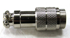 Vanco CBC8EX CB Radio Microphone 8 Pin Male Panel Jack Replacement Extension Kit