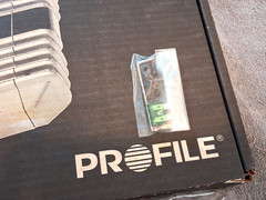 NEW IN BOX OLD SCHOOL SPL300 BY PROFILE 500 WATT AMP MADE IN THE U.S.A.