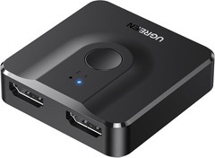 4K@60Hz Bi-Directional HDMI Switch 2-in-1 Out HDR 3D for PS5 Xbox Roku/FireStick