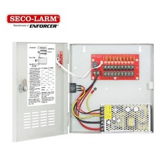 Seco-Larm – SLM-PC-U0910-PULQ – Switching CCTV Power Supply – 9 Outputs – 10 Amp