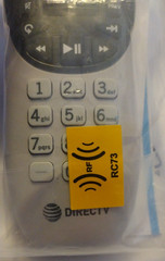 DIRECTV IR/RF Universal Ergonomic Genie TV Remote RC73 New With Batteries B2