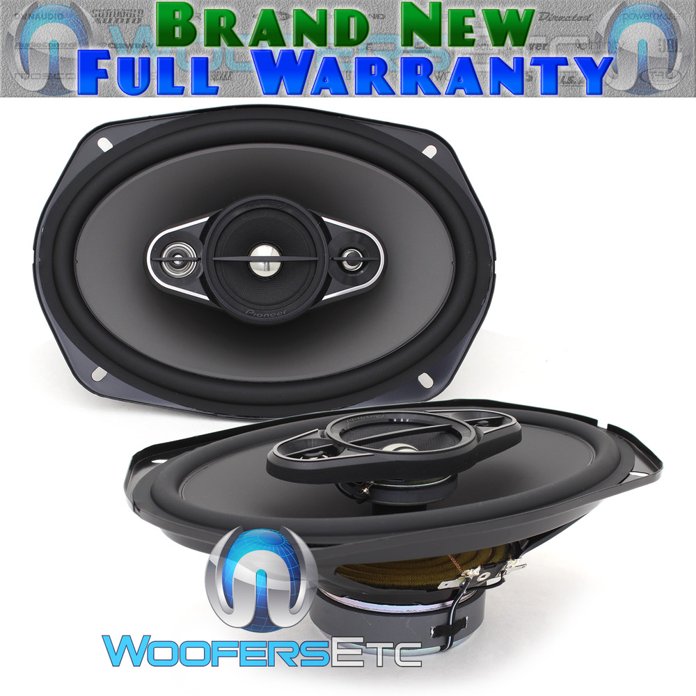 PIONEER TS-A6967S 6″x9″ 450W 4-WAY COAXIAL CAR AUDIO STEREO AMPLIFIER SPEAKERS