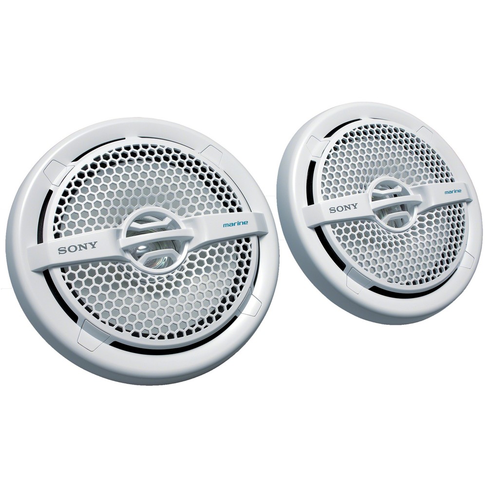 Sony XS-MP1611 6.5 in (16 cm) Dual-Cone Marine Speaker (Pair)