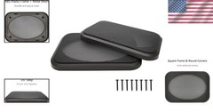 Speaker Grill Cover for 4×6 Car Speakers ABS Plastic Metal Mesh 2 Pack