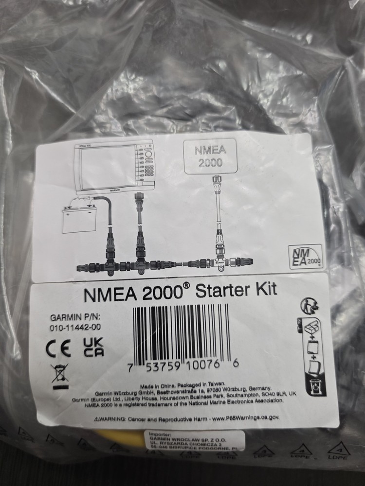 GARMIN NMEA 2000 STARTER KIT New In Bag!! 🔥 Awesome Item
