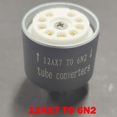 1PC ECC83 12AX7 To 6N2 Vacuum Tube Amplifier Convert Socket Adapter NEW