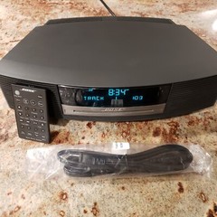 Bose Wave Music System AM/FM CD Player Clock Radio+ Remote AWRCC1 Mint Black