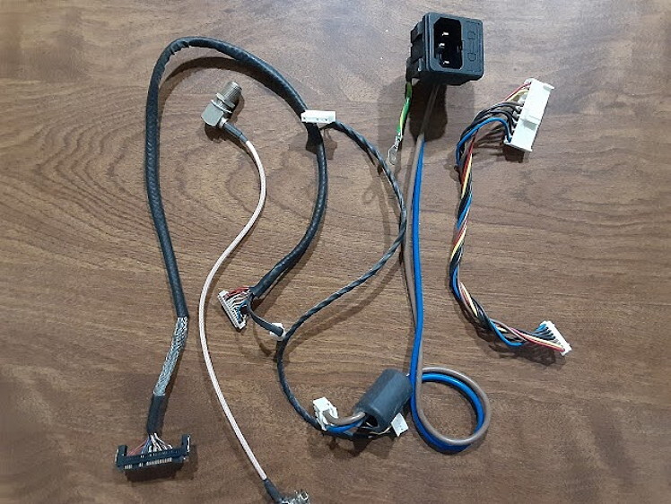 POLAROID TLX-03210B WIRES CABLES CONNECTORS SET REPLACEMENT PART
