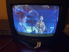 Daewoo DTQ-13V5FC CRT Vintage Retro Gaming Mini TV 13” Tested Working No Remote