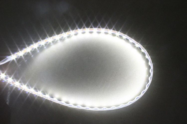 10pcs 90CM 90leds Super Thin 4mm Flexible Led Light Strip DIY Car DRL Tail Grill