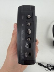 Vtg Sony Walkman WM-F2081 MDR-006 Headphones Cassette Player AM FM Radio Tested