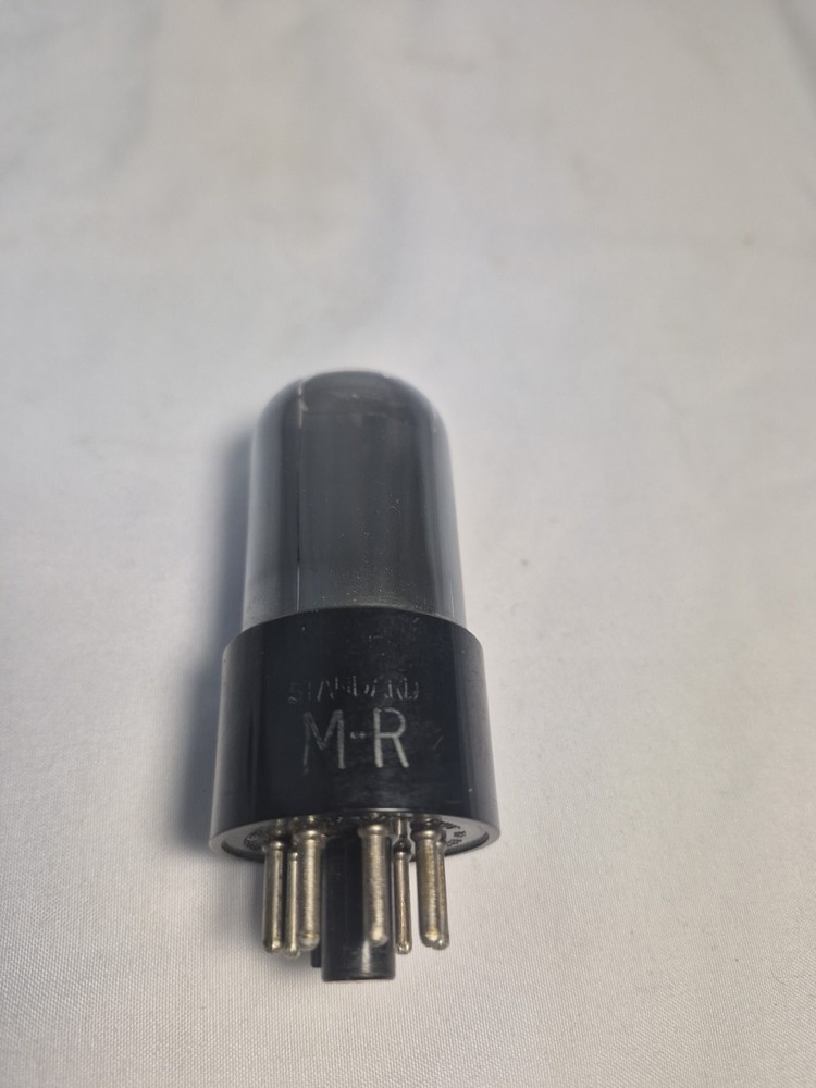 Standard M-R 6SN7 GT Smoke gray Glass Vacuum Tube *NOT TESTED USA Vintage