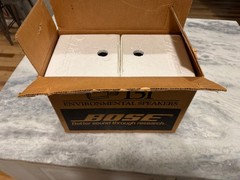 Bose 151 Indoor Outdoor Extreme Weather Proof Speakers Only!! Black Used !!